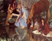 埃德加 德加 : Mademoiselle Fiocre in the Ballet La Source